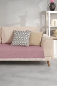 Halfy | Koltuk Örtüsü 100x210 Cm | Natural Pamuklu Koltuk Şalı | Çekyat Örtüsü - 5