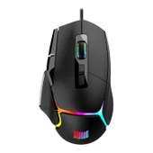 Dragos XM90 20000 DPI Usb Kablolu Siyah RGB Gaming Optik Mouse thumbnail 1