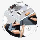 XP-Pen Star G430s Grafik Tablet - 8