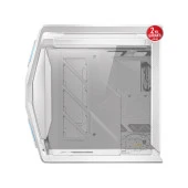 ASUS ROG HYPERION GR701 WHITE EDITION Temperli Camlı ARGB Full Tower Beyaz Gaming Kasa - 2