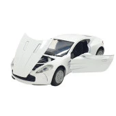 Aston Martin - Çek Bırak Spor Araba Işıklı Sesli  - XL80138-28L - Beyaz - 3