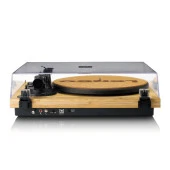 Lenco LBT-335 BA Bluetoothlu Bambu Gövdeli Ortofon 2M Kırmızı Kartuşlu Pikap Plak Çalar - 6