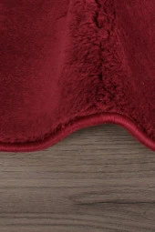 Relax Mürdüm 80x150 + 50x80 cm Büyük Ebat 2li Banyo Halısı Paspası Seti Kaymaz Klozet Takımı - 3