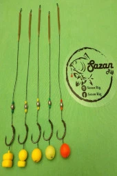 SR SazanRig Hazır Yüzen Rig Takımı ( 5 Li Set) - 1