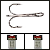 Uyguna-Yakala 6 Adet 3551 Protackle Üçlü Nikel İğne No: 4/0-İĞN.482 thumbnail 1