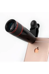 12x zoom cep telefonu teleskop - 1