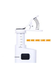 universal clip type led cellphone microscope - 4