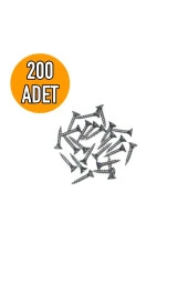 3,5x18 Sunta Ve Ağaç Vidası Yıldız Başlı Vida (200 Adet) - 1