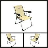 Uyguna-Yakala Sahra (a-12) Argeus Rock Katlanabilir Kamp Sandalyesi Bardaklı-TAB.088 thumbnail 2