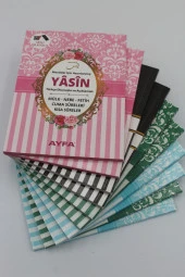Ekonomik 10 Adet Yasin-i Şerif Türkçeli 80 Sayfa Çanta Boy (12x16cm) - 1