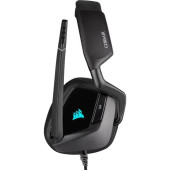 Corsair Void RGB Elite USB Premium 7.1 CA-9011203-EU Siyah Kablolu Mikrofonlu Kulak Üstü Oyuncu Kulaklığı - 2