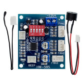 3 Kanal Dc 12V 4A Pwm Fan Hız Kontrol Hw585 Otomatik Sıcaklık Kontrol Ntc Sensör Buzzer Uyarı Pc - 1