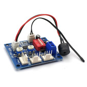 3 Kanal Dc 12V 4A Pwm Fan Hız Kontrol Hw585 Otomatik Sıcaklık Kontrol Ntc Sensör Buzzer Uyarı Pc - 3