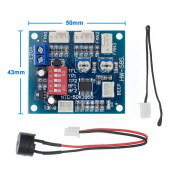3 Kanal Dc 12V 4A Pwm Fan Hız Kontrol Hw585 Otomatik Sıcaklık Kontrol Ntc Sensör Buzzer Uyarı Pc - 8