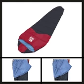 Uyguna-Yakala (ys-535) Savage Peak -35 C Bordo-siyah Uyku Tulumu-TLM.057 - 1