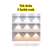 neeko Hareket Sensörlü - Dekoratif Gece Lambası - USB Şarjlı LED AYDINLATMA SİYAH KASA 30cm - 6