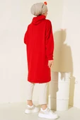 Kanguru Cepli Tunik Kırmızı thumbnail 3