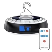 Powermaster PM-20936 Solar Güneş Enerjili Kamp Lambası Aydınlatma Şarjlı Çok Fonksiyonlu Led Lamba thumbnail 1