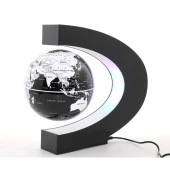 himarry Mıknatıslı Ortada Dönen Dünya Küre Dekoratif Hediyelik thumbnail 1