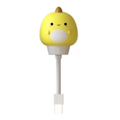 Powermaster Esnek USB li Bebek Çocuk Odası Gece Lambası Sarı Işık Taşınabilir - 3