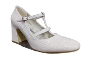 BABLİSOK MMS-8240 BİLEK BANTLI TOPUKLU KLASİK KADIN AYAKKABI - 4