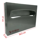 Mulpex 304 Kalite Paslanmaz Klozet Kapak Örtüsü Dispenseri - 2