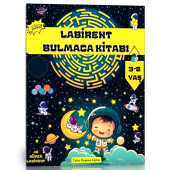 3-8 Yaş Çocuklar İçin Labirent Bulmaca Kitabı - 1
