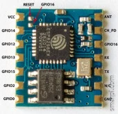 ESP8266 ESP-04 Seri Haberleşmeli WiFi Modülü thumbnail 2