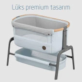 Maxi Cosi Iora Katlanabilir Anne Yanı Beşik Beyond Grey Eco - 3