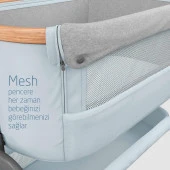 Maxi Cosi Iora Katlanabilir Anne Yanı Beşik Beyond Grey Eco - 10