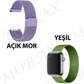Samsung Galaxy Watch 42mm Active 2 40mm 44mm Kordon Milano Loop Kordon - 6