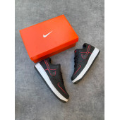 Nike Air Force 1 Low Black Red DD3746-991 SIZE 10 - 1