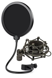 Lastvoice PS-01SHX Stüdyo Çift Katman Pop Filtre + Shock Mount - 1