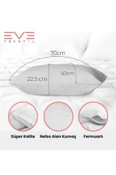 Eve Tekstil 8 Adet Diamond Kalite Kapitone Yastık 50x70 Cm 800 gr thumbnail 4
