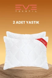 Eve Tekstil 2 Adet Diamond Plus Kapitone Yastık 50x70 Cm 800 gr thumbnail 1