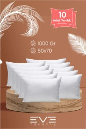 Eve Tekstil 10 Adet Rollpack Yastık Mikrosilikon 1000 Gr - 1