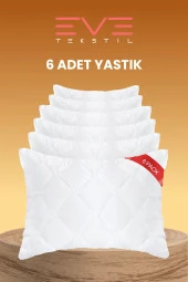 Eve Tekstil 6 Adet Diamond Plus Kapitone Yastık 50x70 Cm 800 gr thumbnail 1