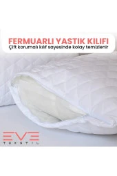 Eve Tekstil 6 Adet Diamond Kalite Kapitone Yastık 50x70 Cm 800 gr thumbnail 7