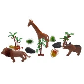 Vahşi Hayvanları Set Silindir Kutulu - 2