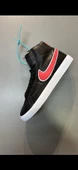 Nike Blazer Mıd '77 Leather Gs Black DJ4607-001 - 1