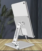 Tablet Telefon Tutucu Standı Alüminyum Teleskopik Masaüstü 134 - 1