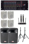 Okul Ses Sistemi İdeal İç-Dış Anfi Hoparlör Sistemi Full Paket-1 thumbnail 1