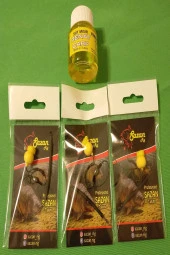 Yüzen Sarı Eva Rig Takımı Süt Mısır Atraktörlü 3 Lü Set - 3