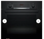 BOSCH HBF534EB3T 3D FRY ANKASTRE ELEKTRİKLİ FIRIN SİYAH - 1
