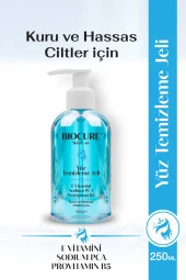 Biocure Yüz Temizleme Jeli Kuru Hassas Ciltler için Derinlemesine Temizleyici 250ml - 2
