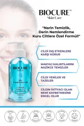Biocure Yüz Temizleme Jeli Kuru Hassas Ciltler için Derinlemesine Temizleyici 250ml - 3