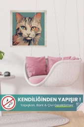 Vintage Kedi Posteri - Premium Baskı, Yapışkansız Tutunan Akıllı Kağıt Poster (yapay Zeka Tasarım) thumbnail 1