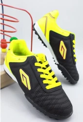 Dugana Mk1902 Siyah Sarı Erkek Halı Saha Ayakkabısı - 1