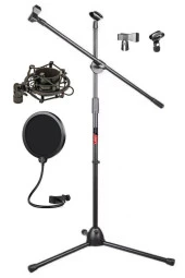 Lastvoice Ms06 Mikrofon Standı Shock Mount Pop Filter Set - 1