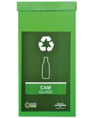 Geri Dönüşüm Kutusu - Sıfır Atık Kutusu Yeşil (CAM) - 1